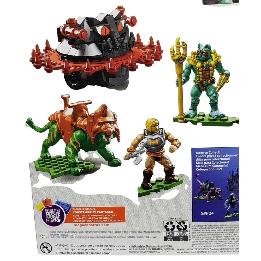 Mega Construx Masters of the‎ Universe Battle Cat vs Roton GPH23 171 Pcs New